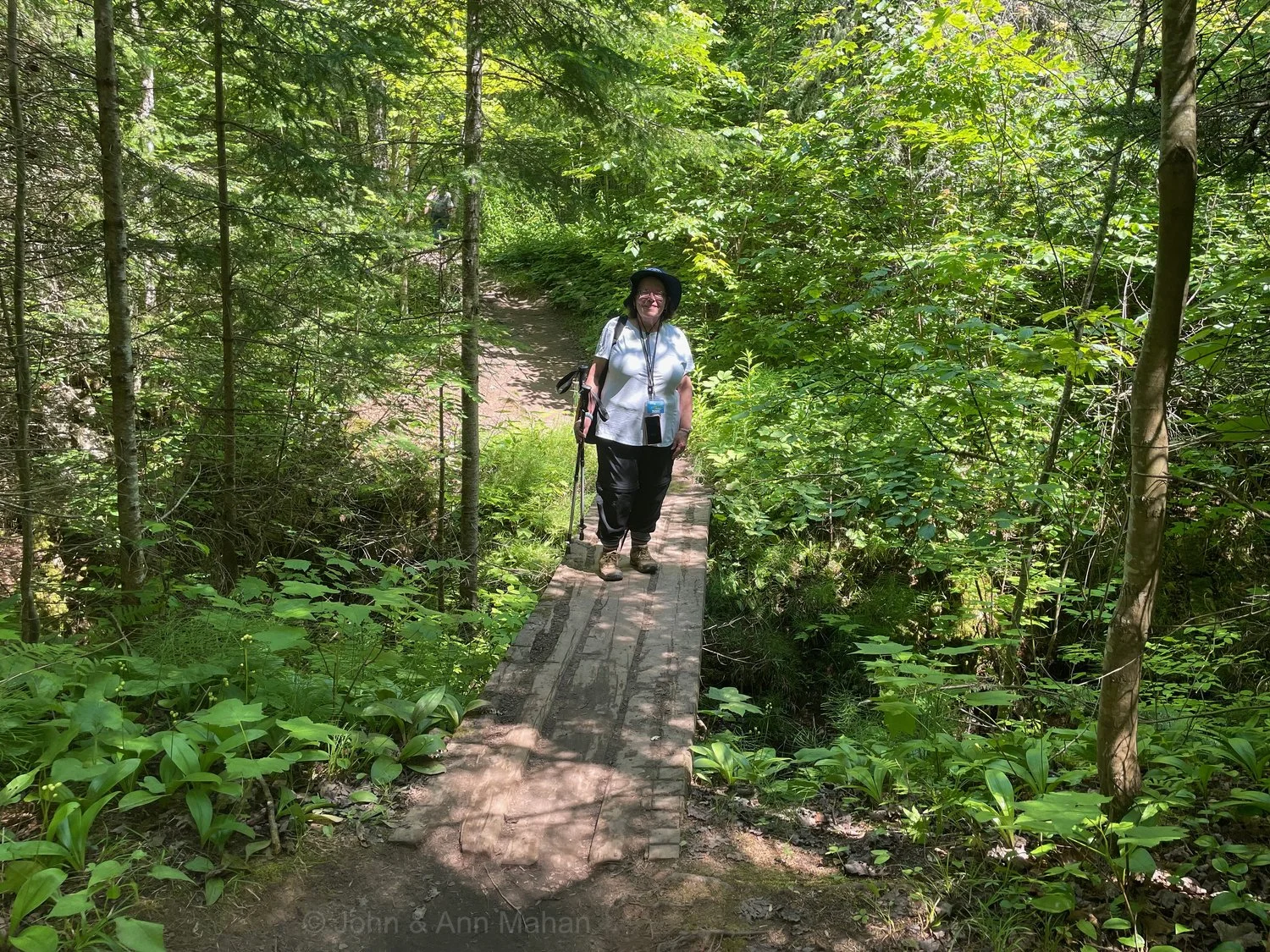 Hiking on the Lakeshore Trail