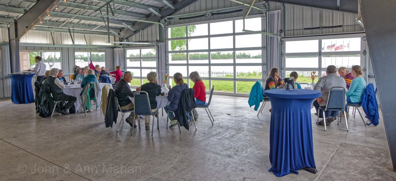 Keweenaw Peninsula Coach Tour -- Dinner at Harbor Haus Restaurant in Copper Harbor