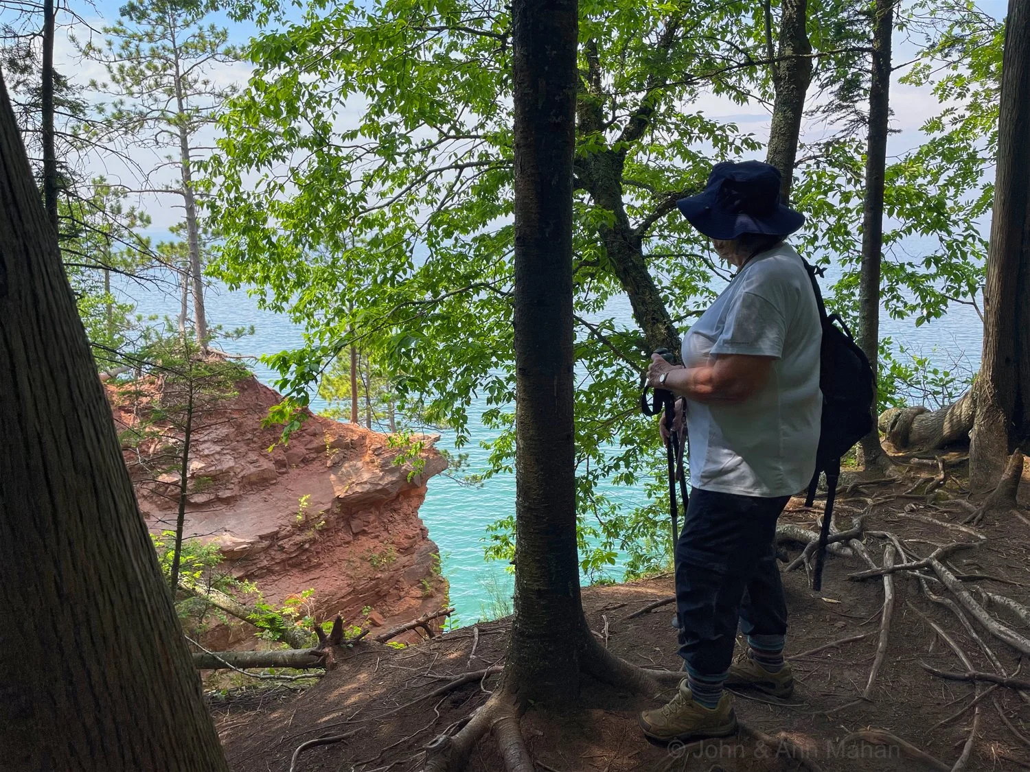 Above Mawikwe Bay Cliffs on the Lakeshore Trail