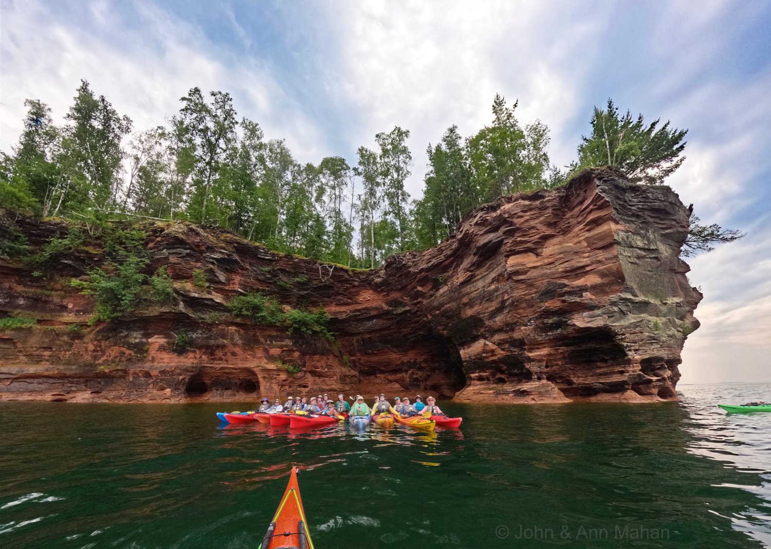 Group Photo taken by Lost Creek Adventures Guide