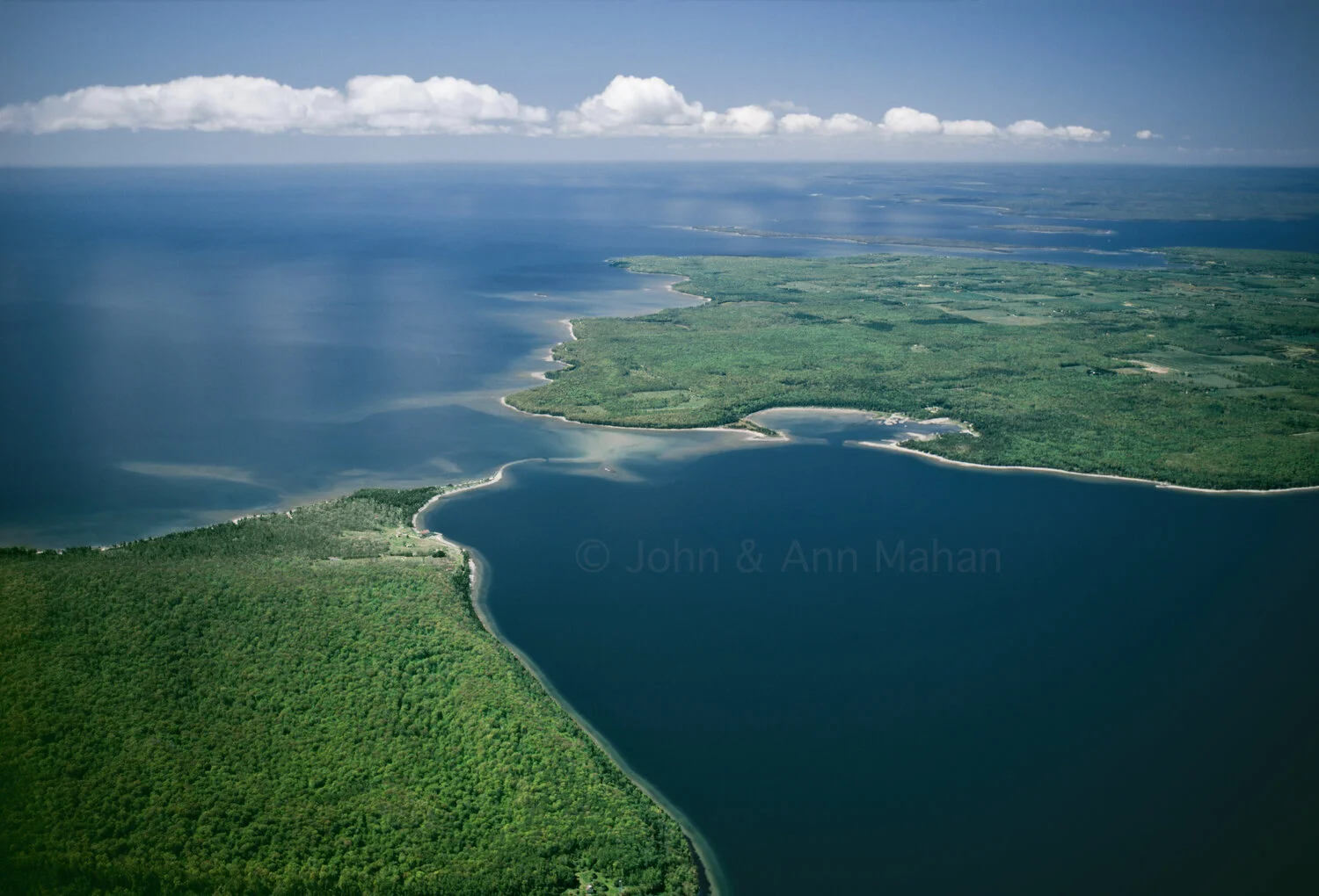 ID_15-3765C  Aerial View of Rock Island and Washington Island