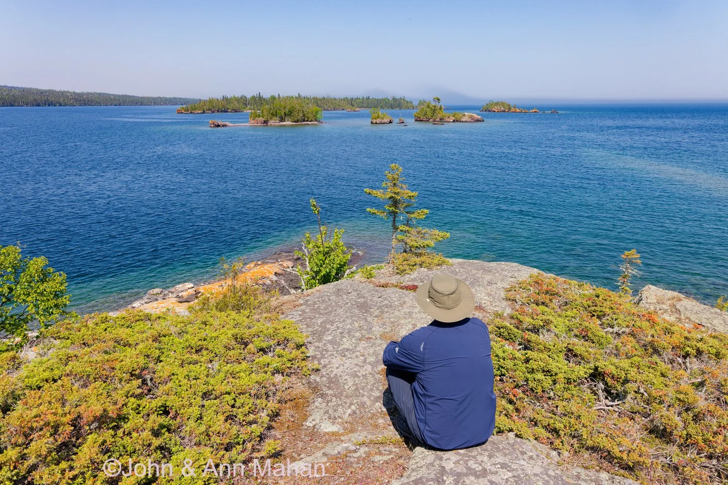 Middle Islands Passage Overlook at Rock Harbor Lighthouse