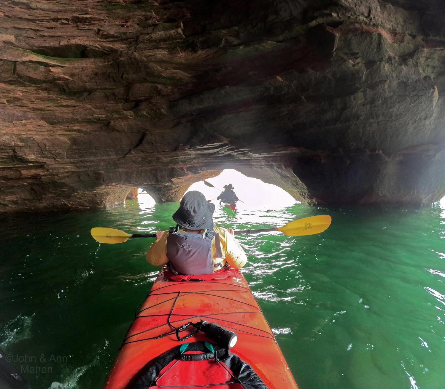 Kayaking in Sea Caves