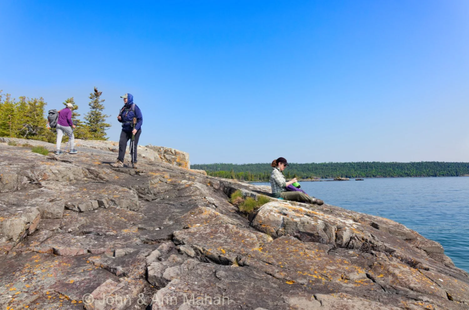 Resting at the tip of Scoville Point