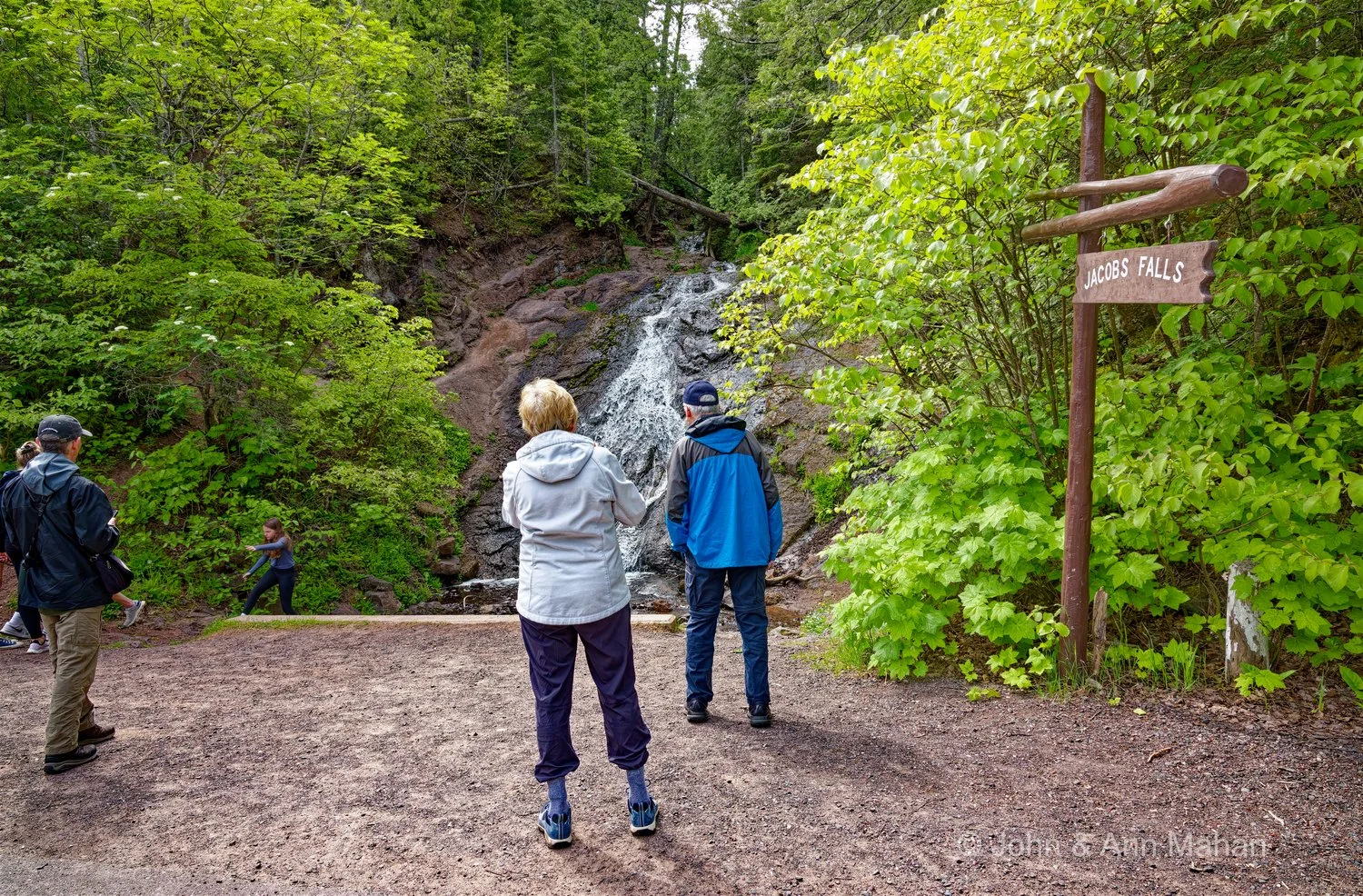 Keweenaw Peninsula Coach Tour -- Jacobs Falls
