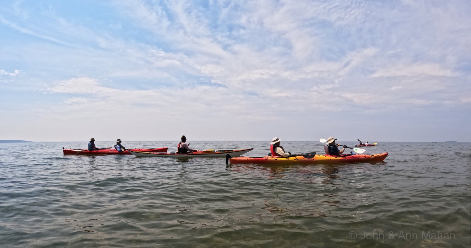Kayaking from Meyers Beach
