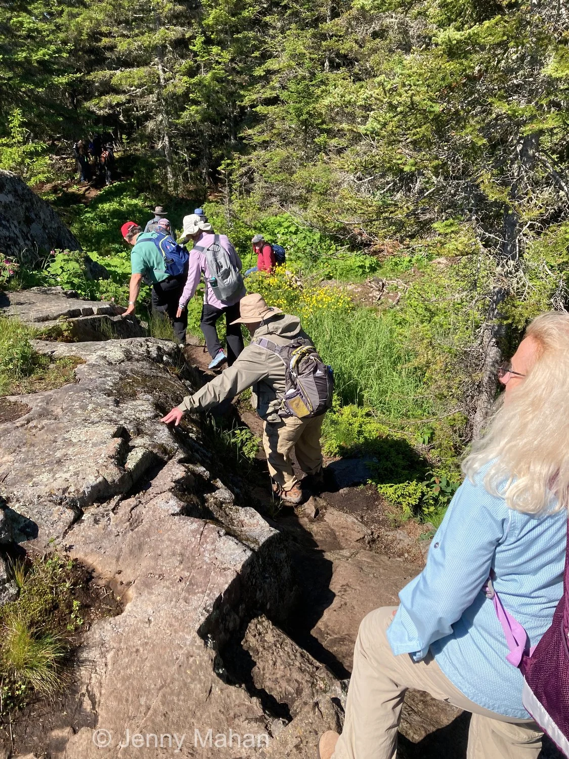 Leaving Scoville Point