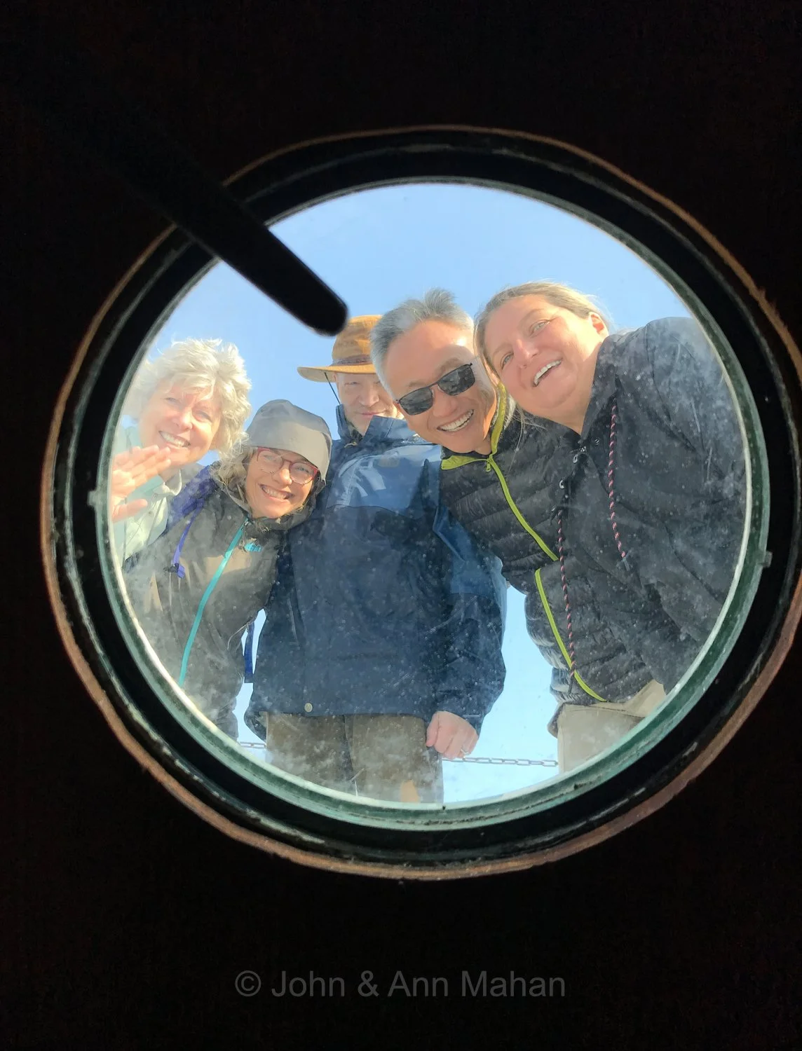 On board Isle Royale Queen Ferry to Isle Royale