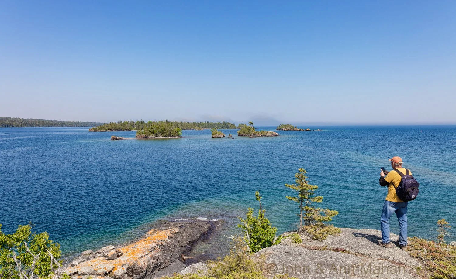 Middle Islands Passage Overlook at Rock Harbor Lighthouse
