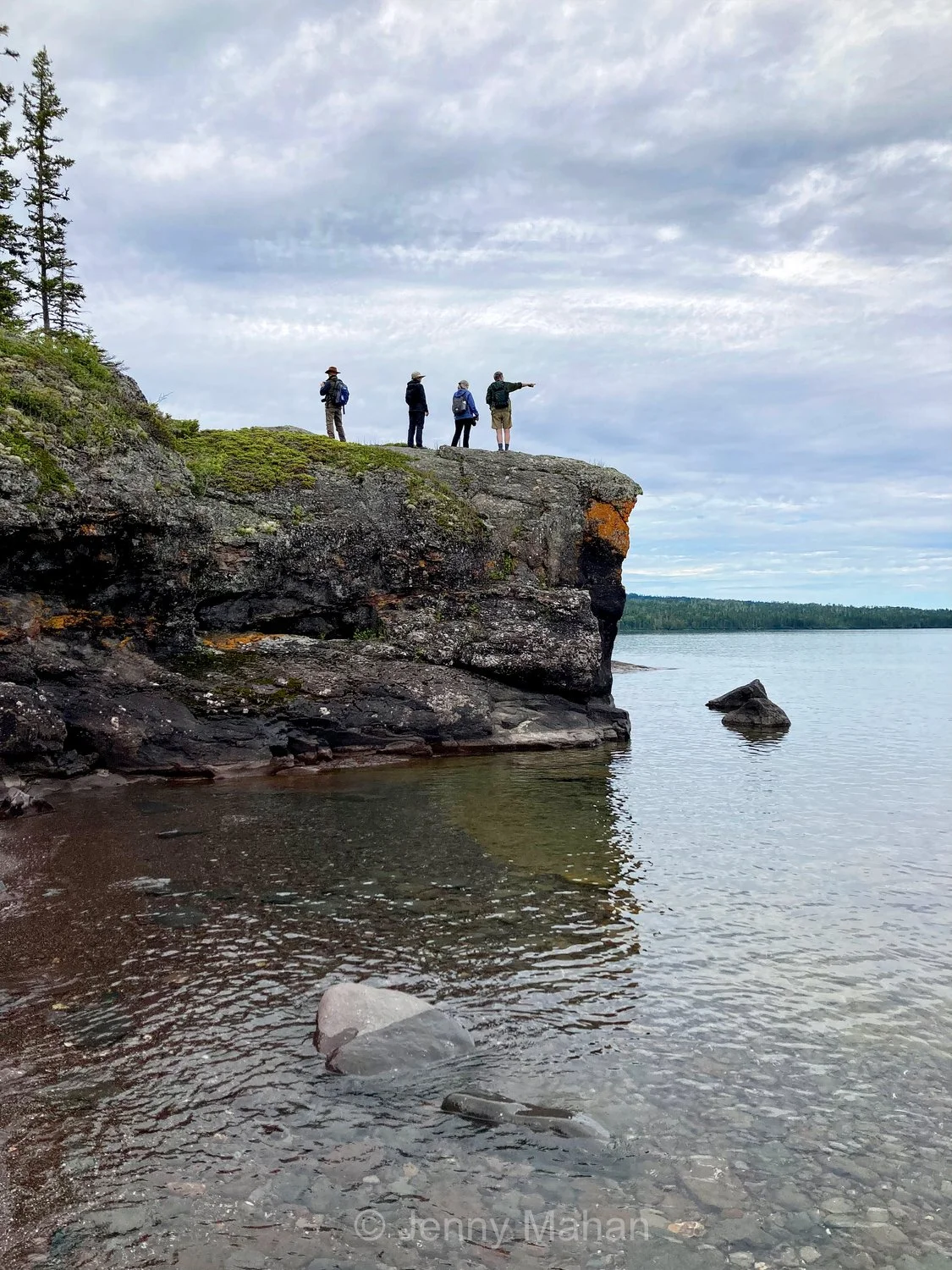 Middle Islands Passage Overlook at Rock Harbor Lighthouse