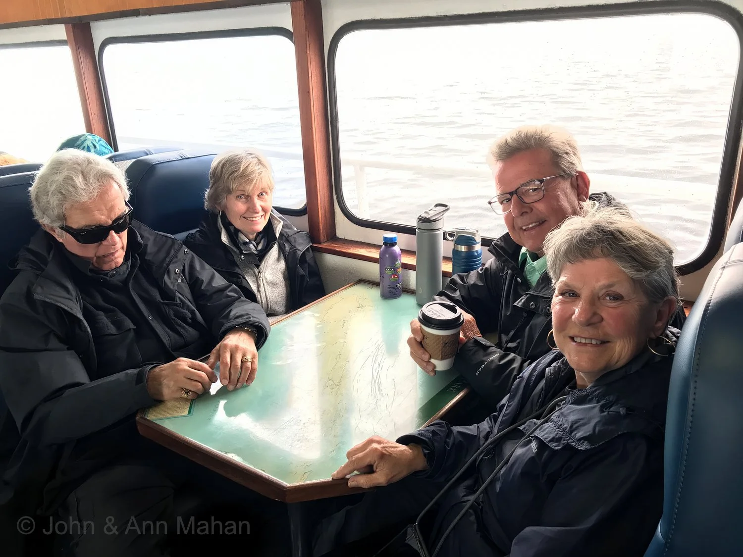On board Isle Royale Queen