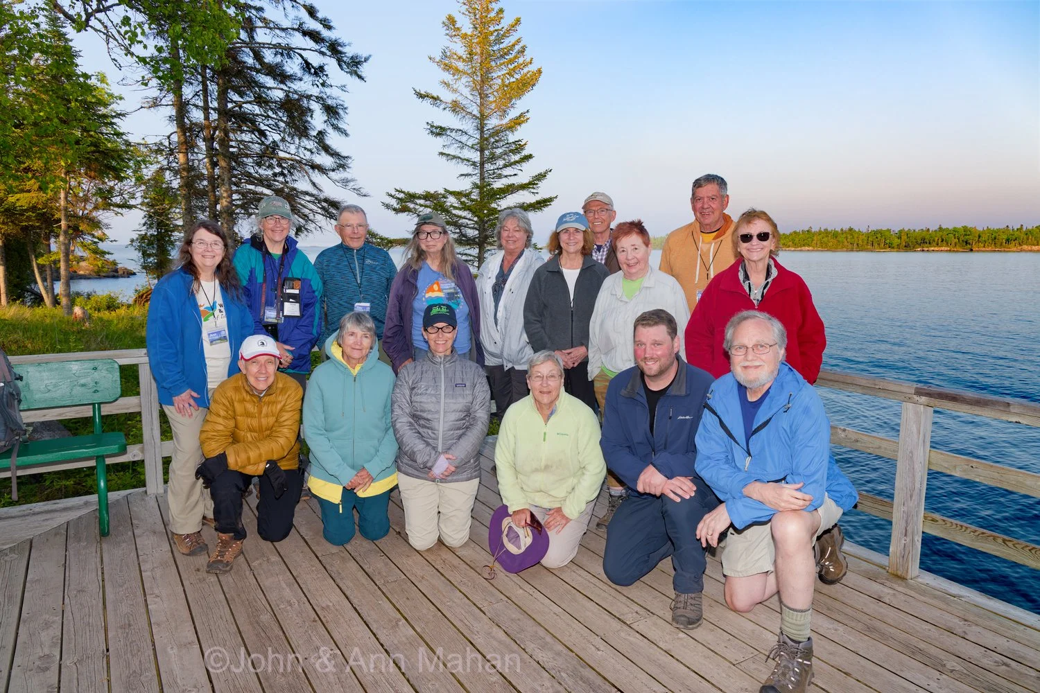 Group Photo on Guest House Deck