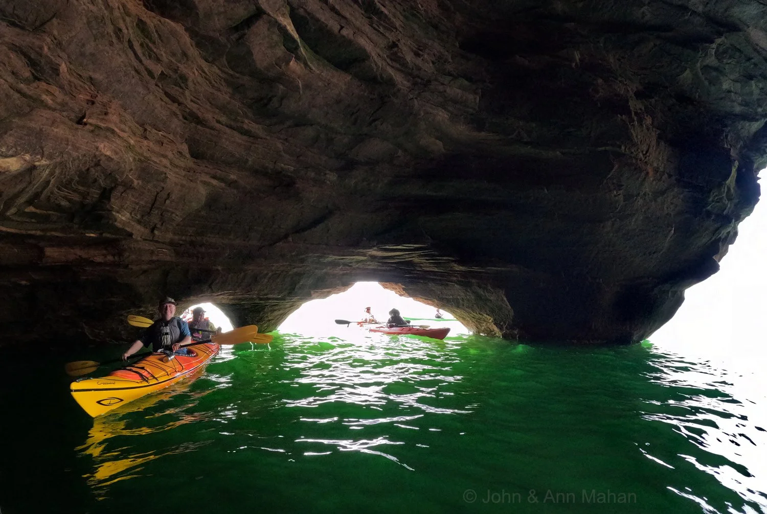 Kayaking in Sea Caves