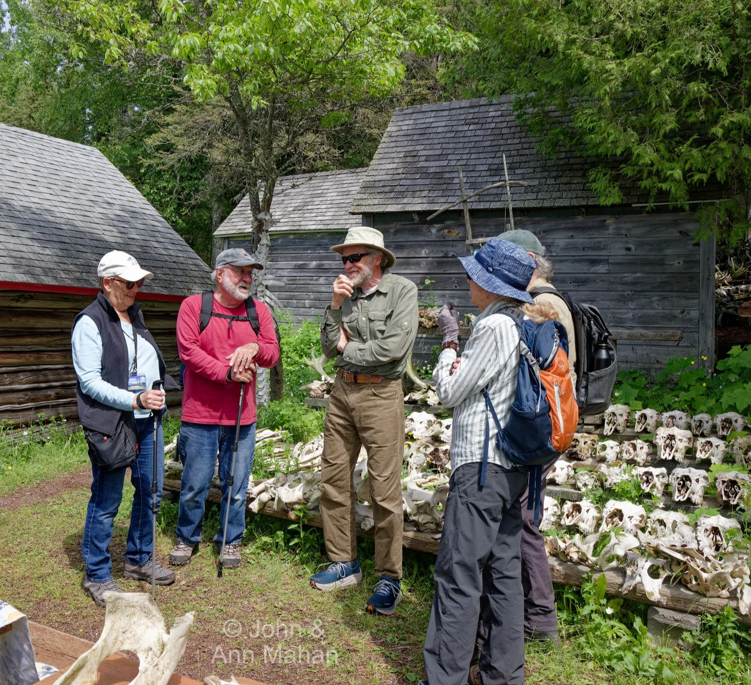 Talking with Rolf Peterson at the Wolf-Moose research station