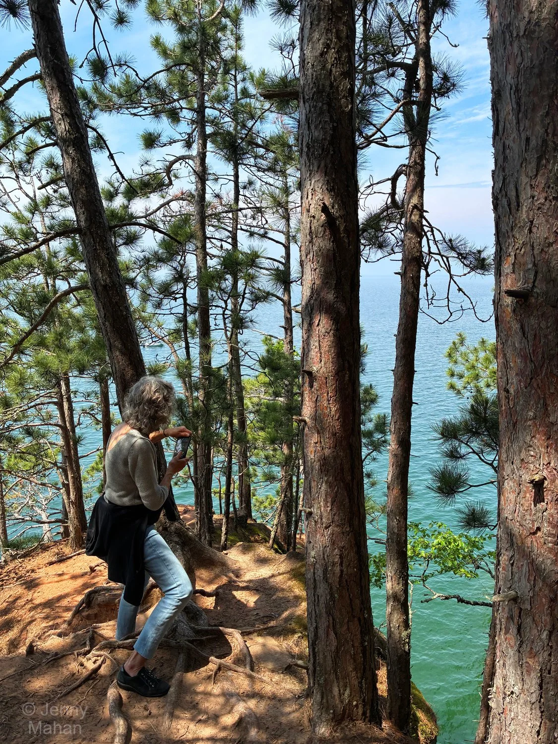 Above Mawikwe Bay Cliffs on the Lakeshore Trail
