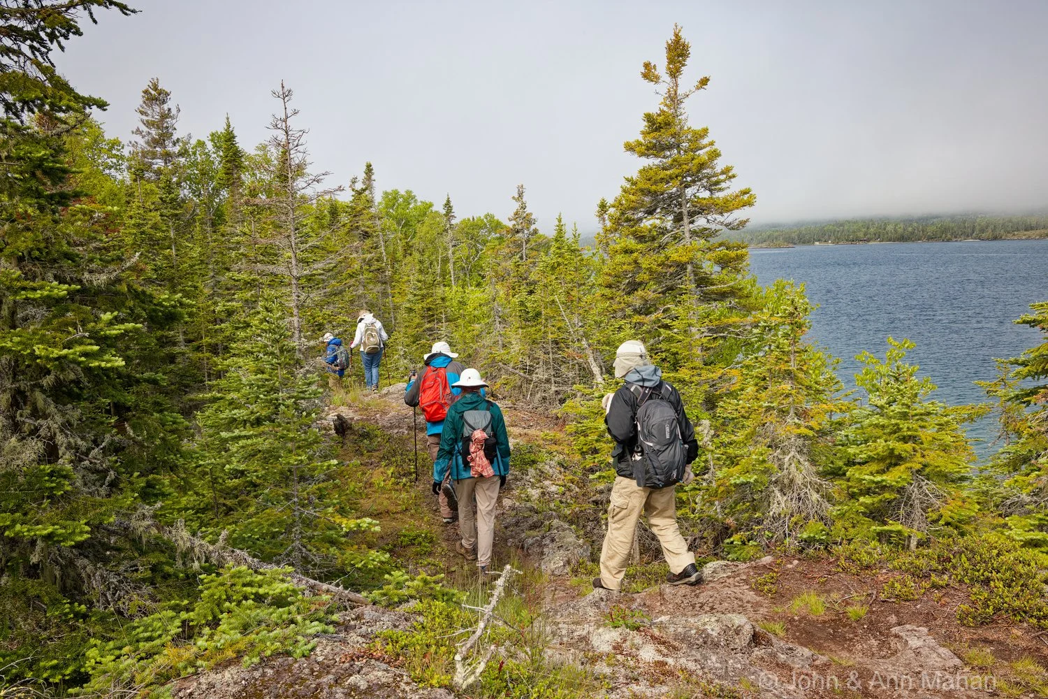 Raspberry Island -- returning to the dock