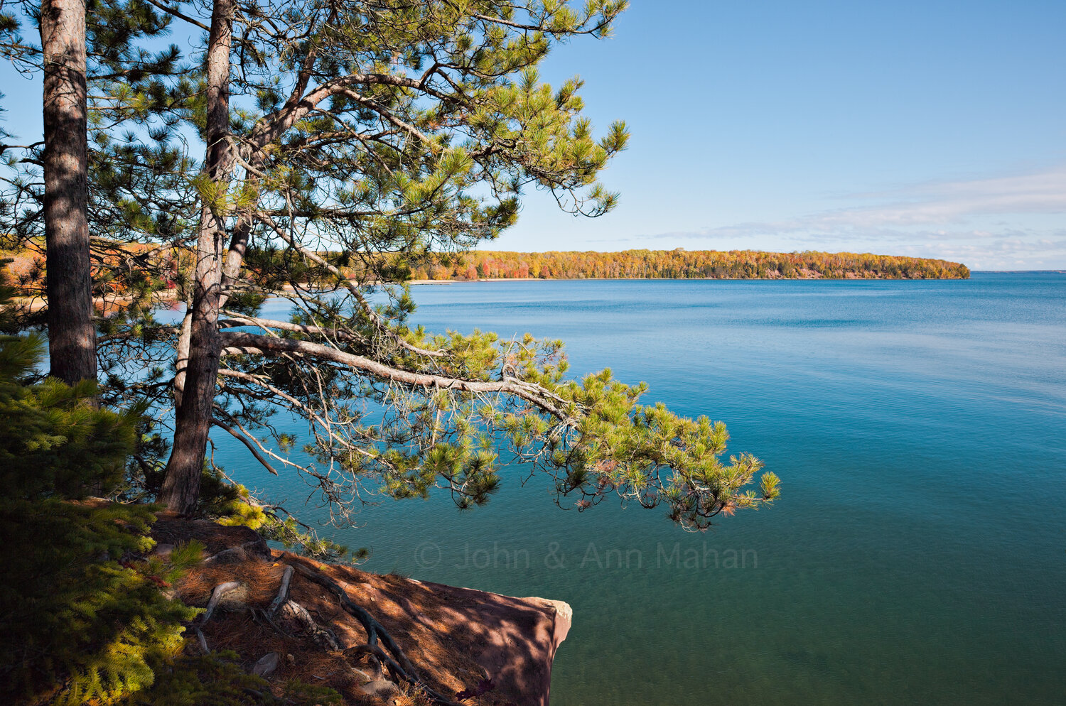 ID_7215-7C6_09 Stockton Island -- Quarry Bay Overlook in Autumn