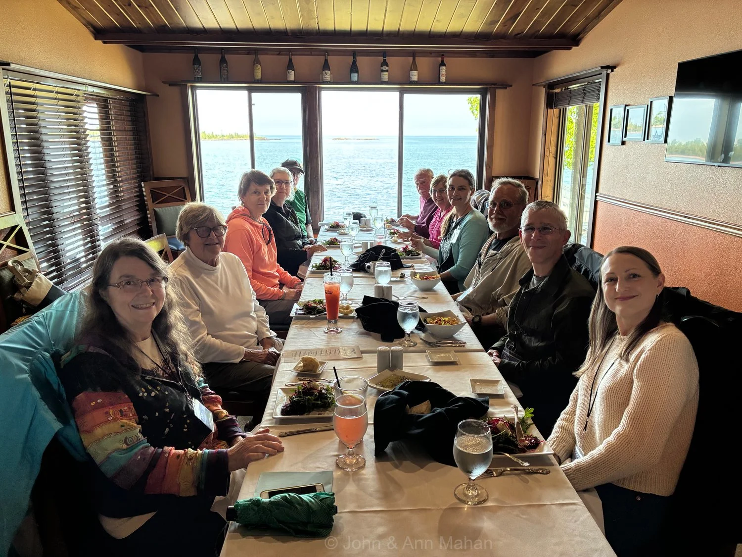 Keweenaw Peninsula Coach Tour -- Dinner at Harbor Haus Restaurant in Copper Harbor 