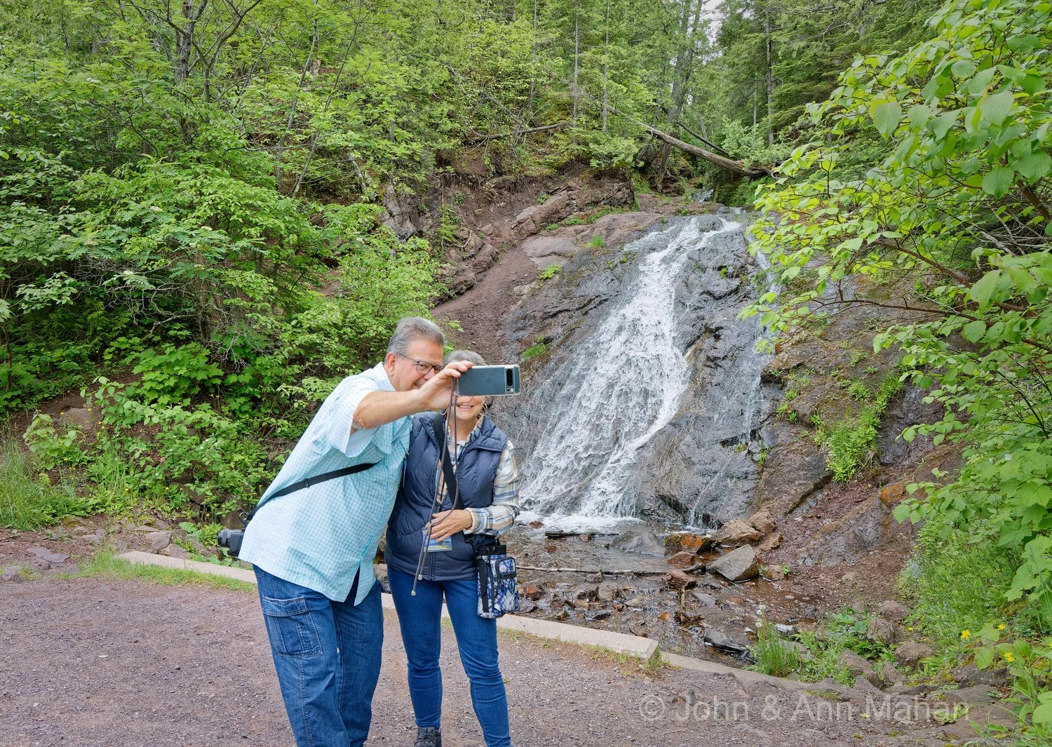 Keweenaw Peninsula Coach Tour -- Jacobs Falls