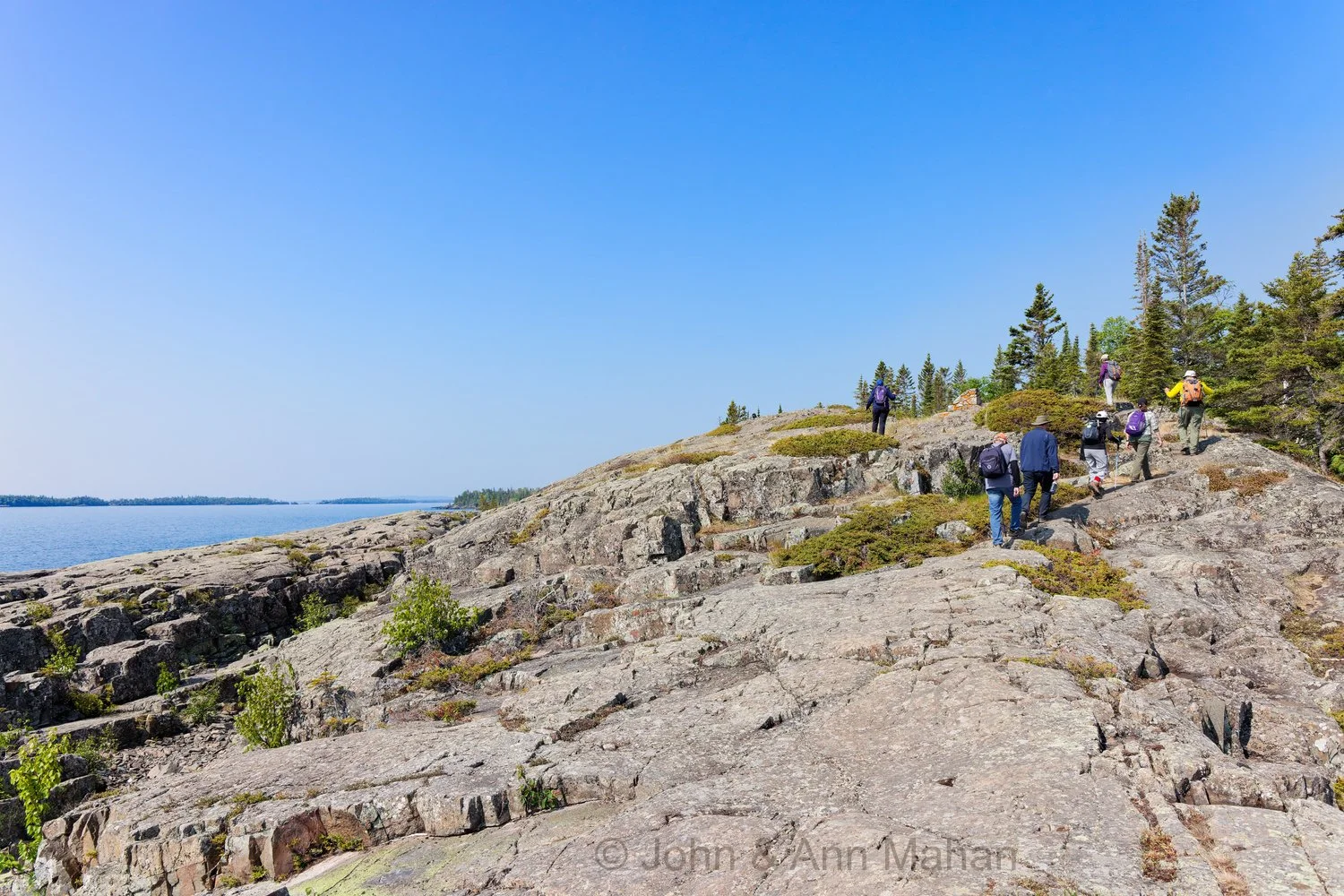 Leaving Scoville Point