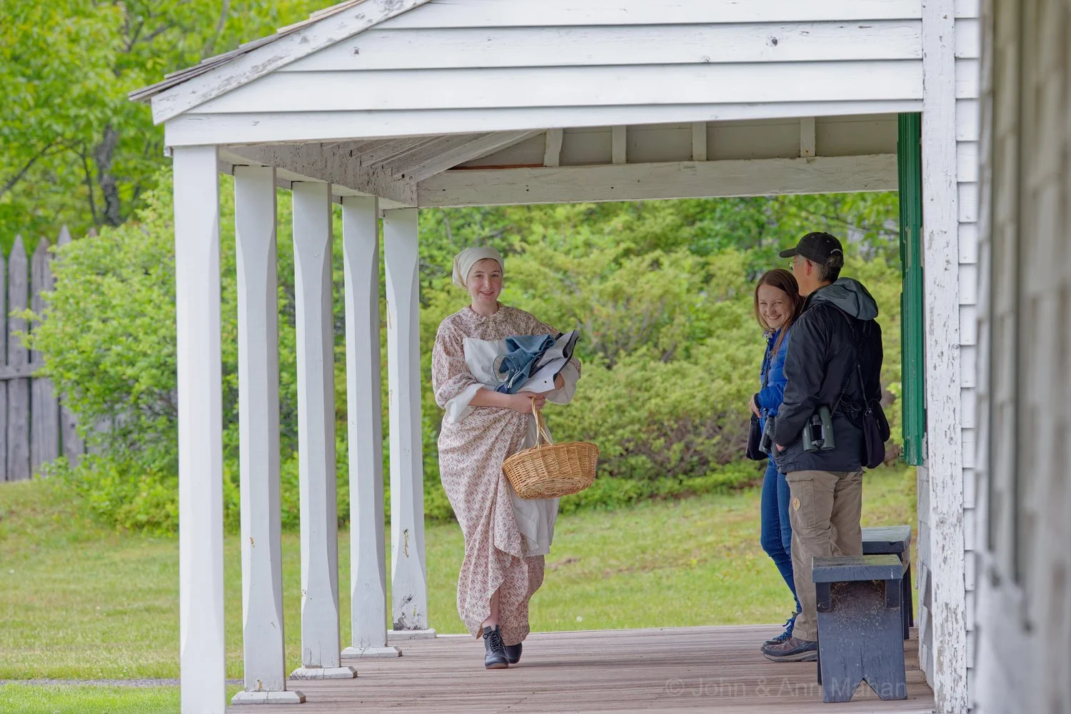 Keweenaw Peninsula Coach Tour -- Living History at Fort Wilkins