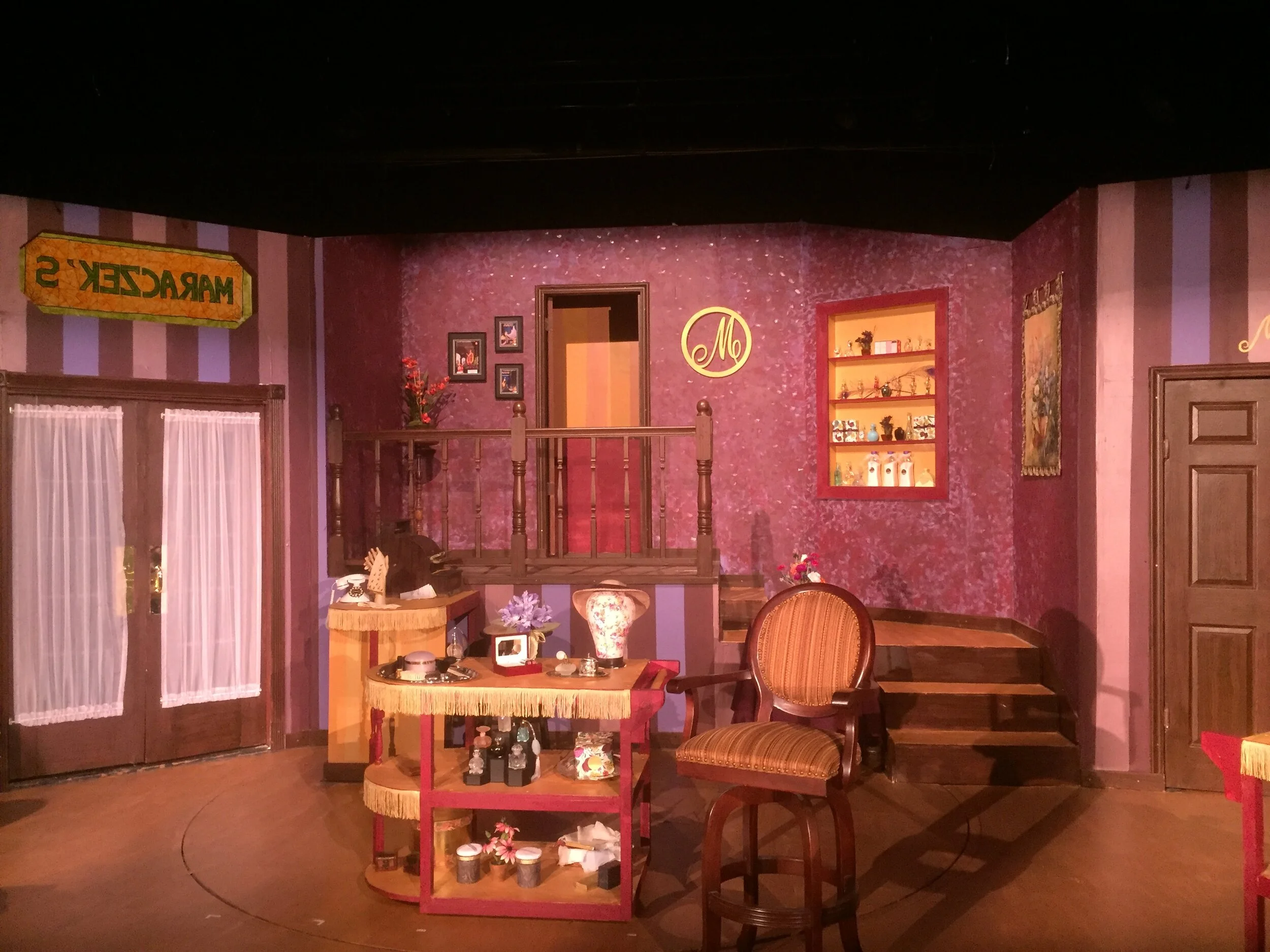 She Loves Me - Bellevue Little Theatre - Scenic Charge