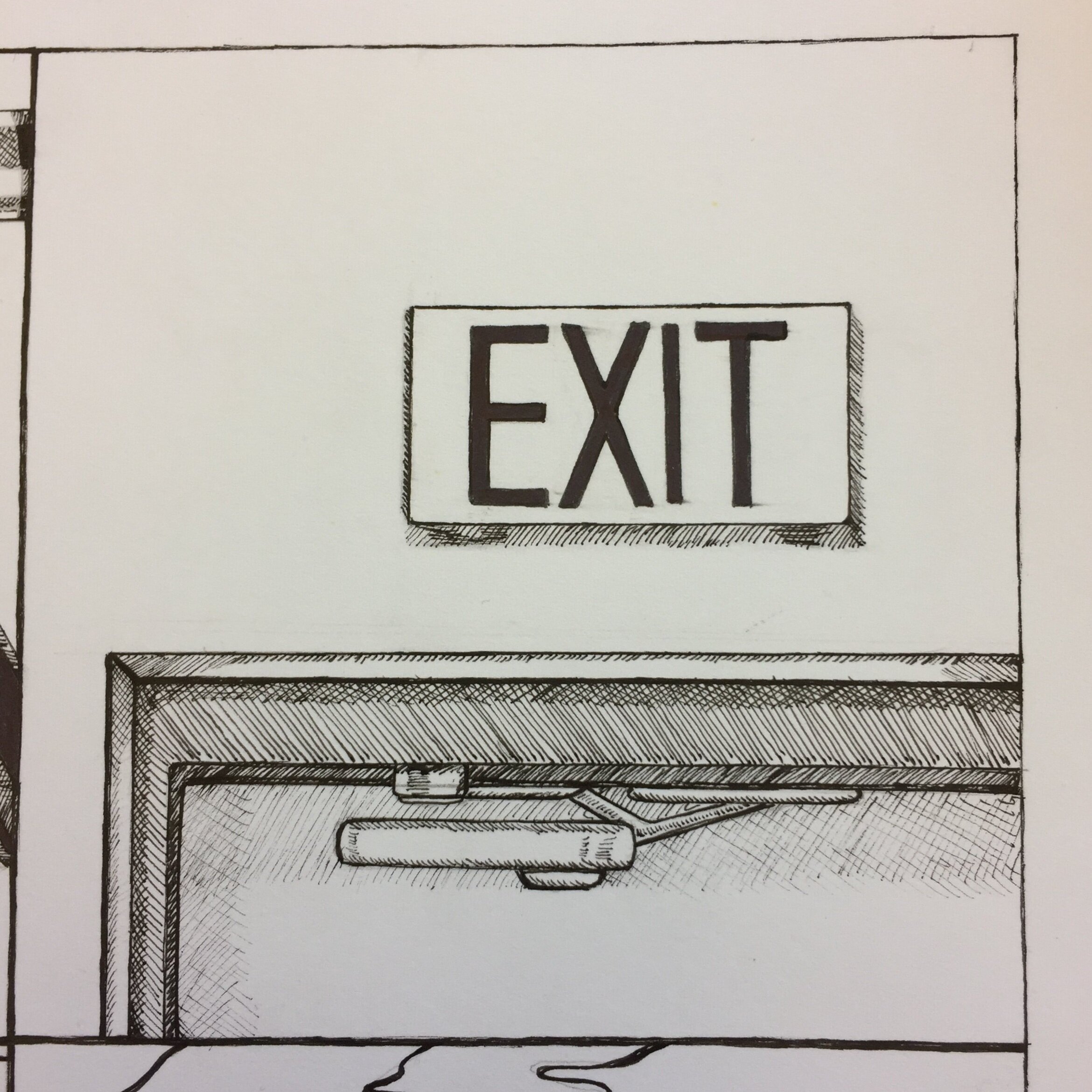 Exercise on hatching and crosshatching