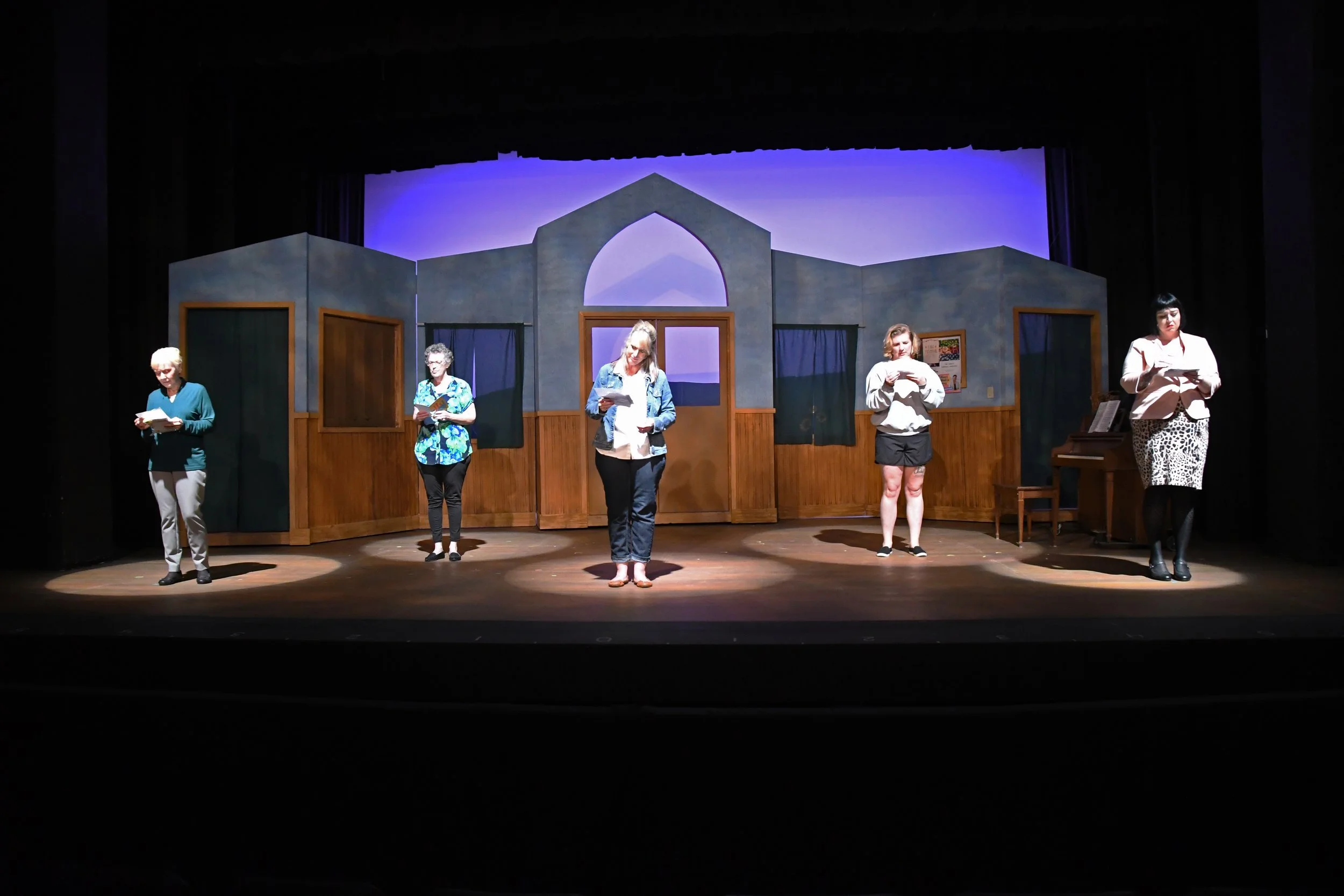 Calendar Girls - Lincoln Playhouse - Scenic Charge