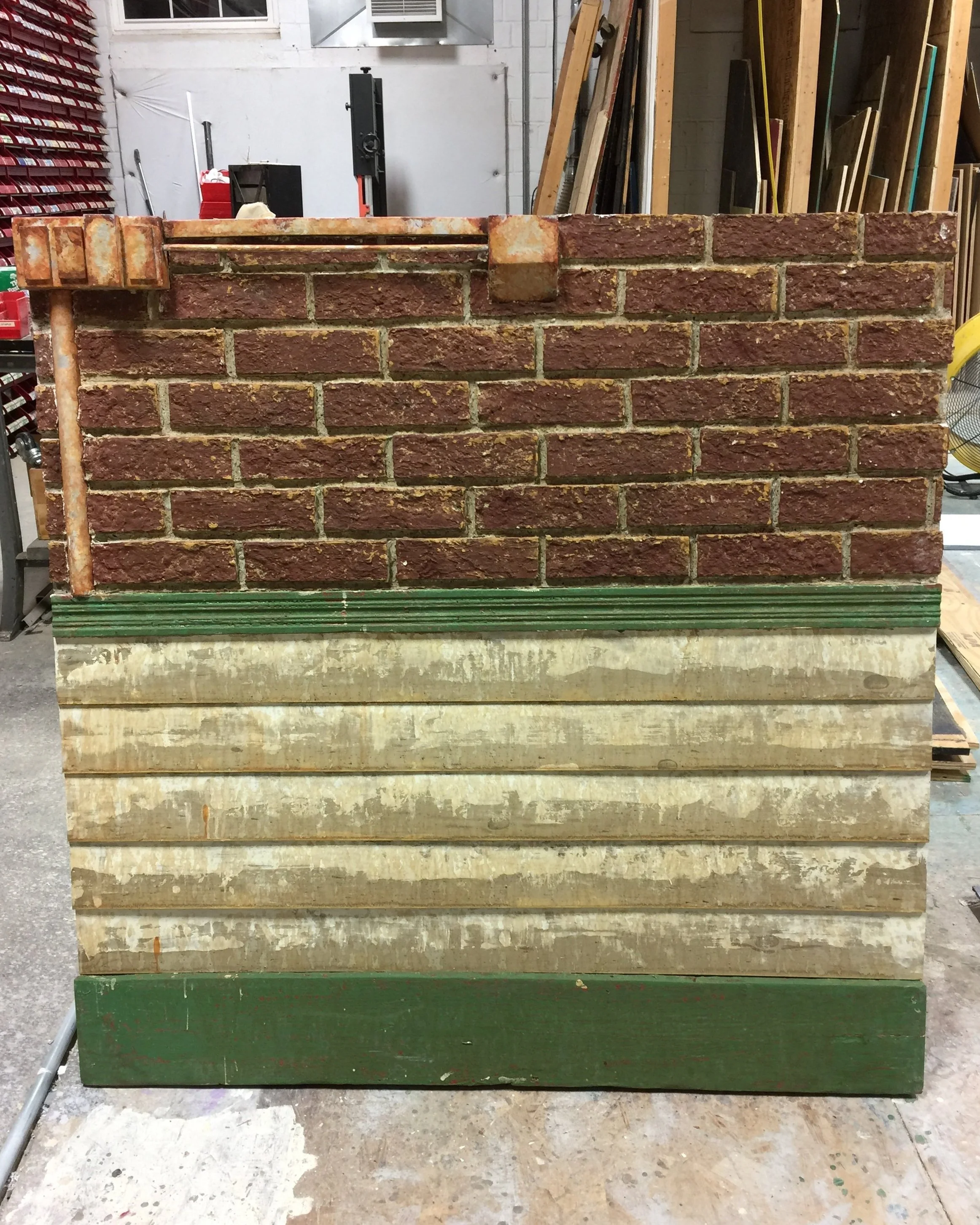 Brick and siding sample - finished