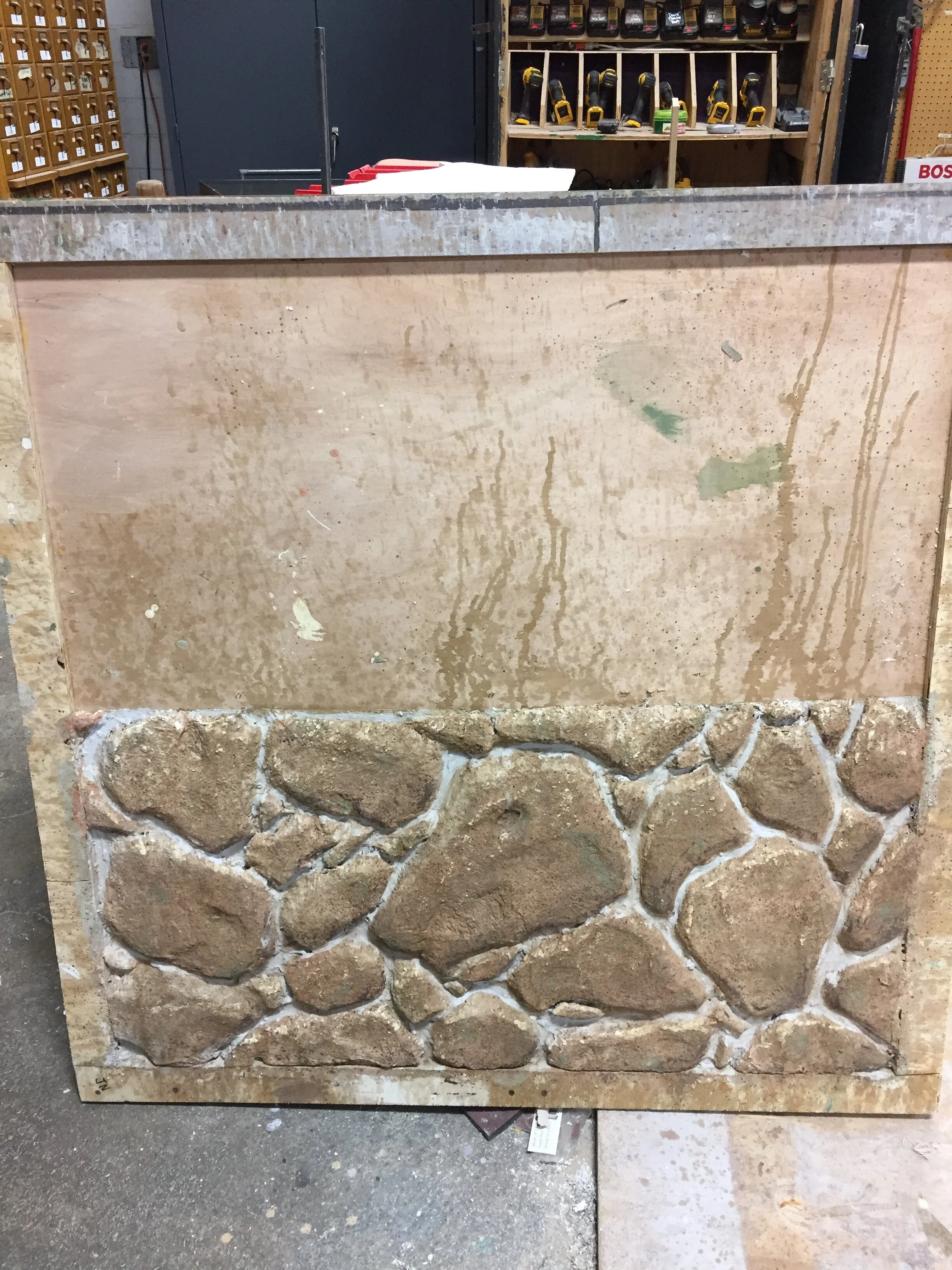 Stone sample - finished