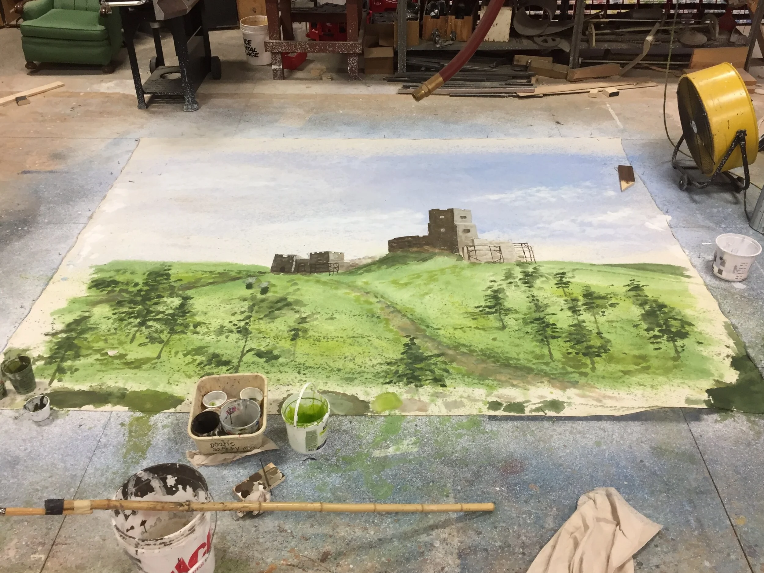 Castle drop - finished