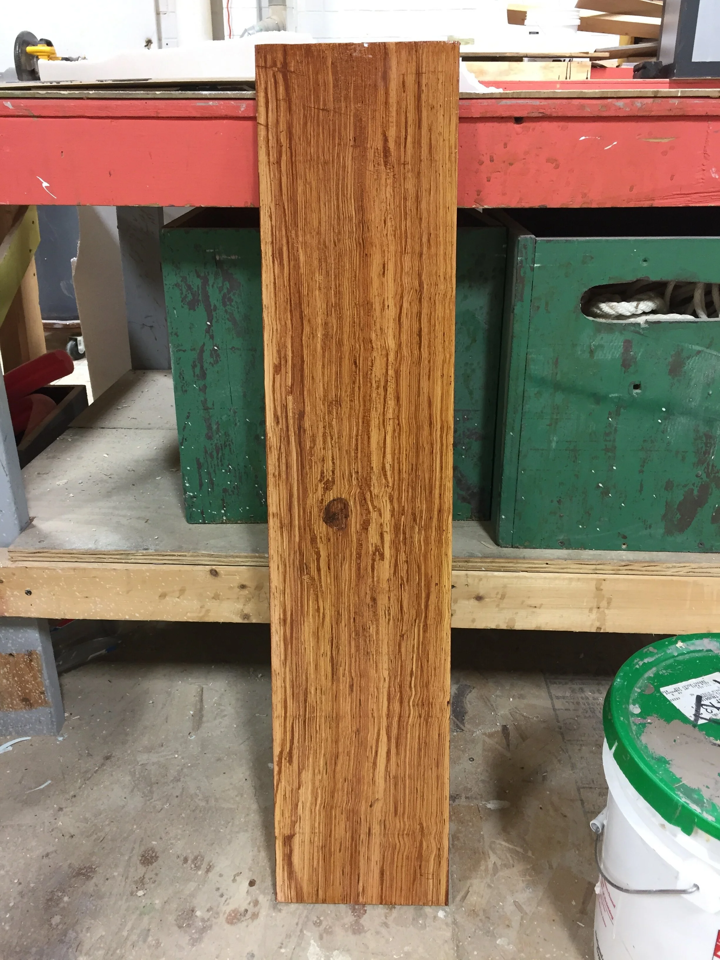 Wood sample - finished