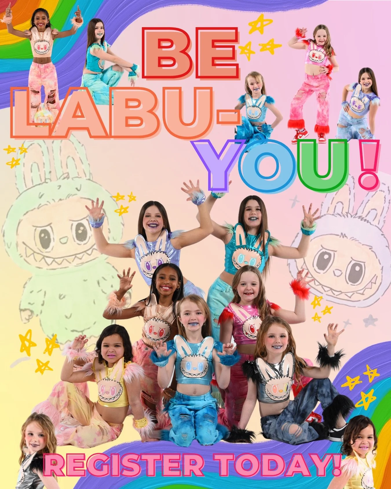 🌈✨ BE LABU-YOU! ✨🌈

Why fit in when you were born to stand out?! 💖 At Studio G, we&rsquo;re all about giving dancers a place to move, grow, create, build confidence, and most importantly &mdash; BE YOU! ⭐️

From first-time dancers to seasoned perf