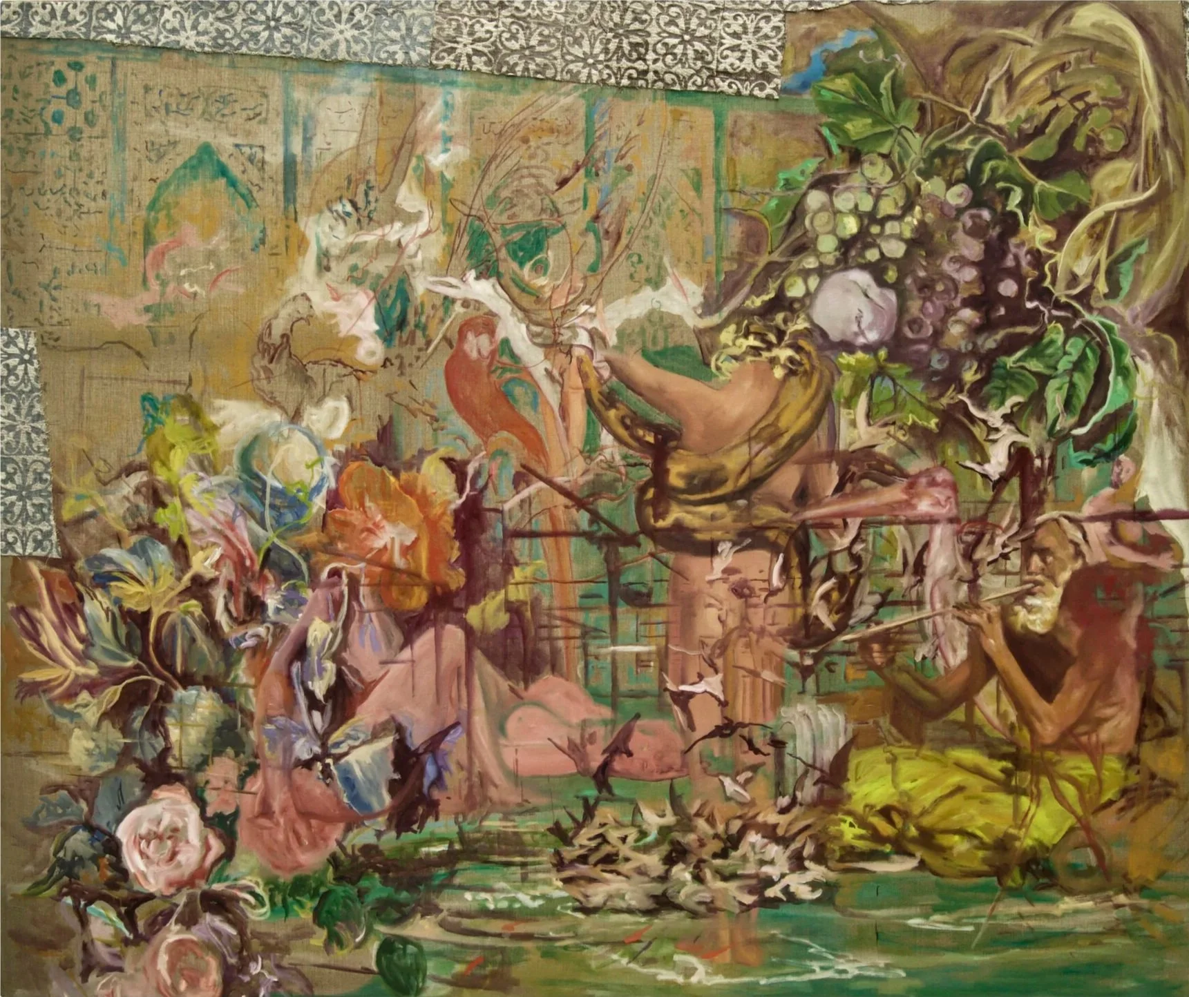 Turkish Evocation, 2020 / Oli on linen, 170 x 200 cm