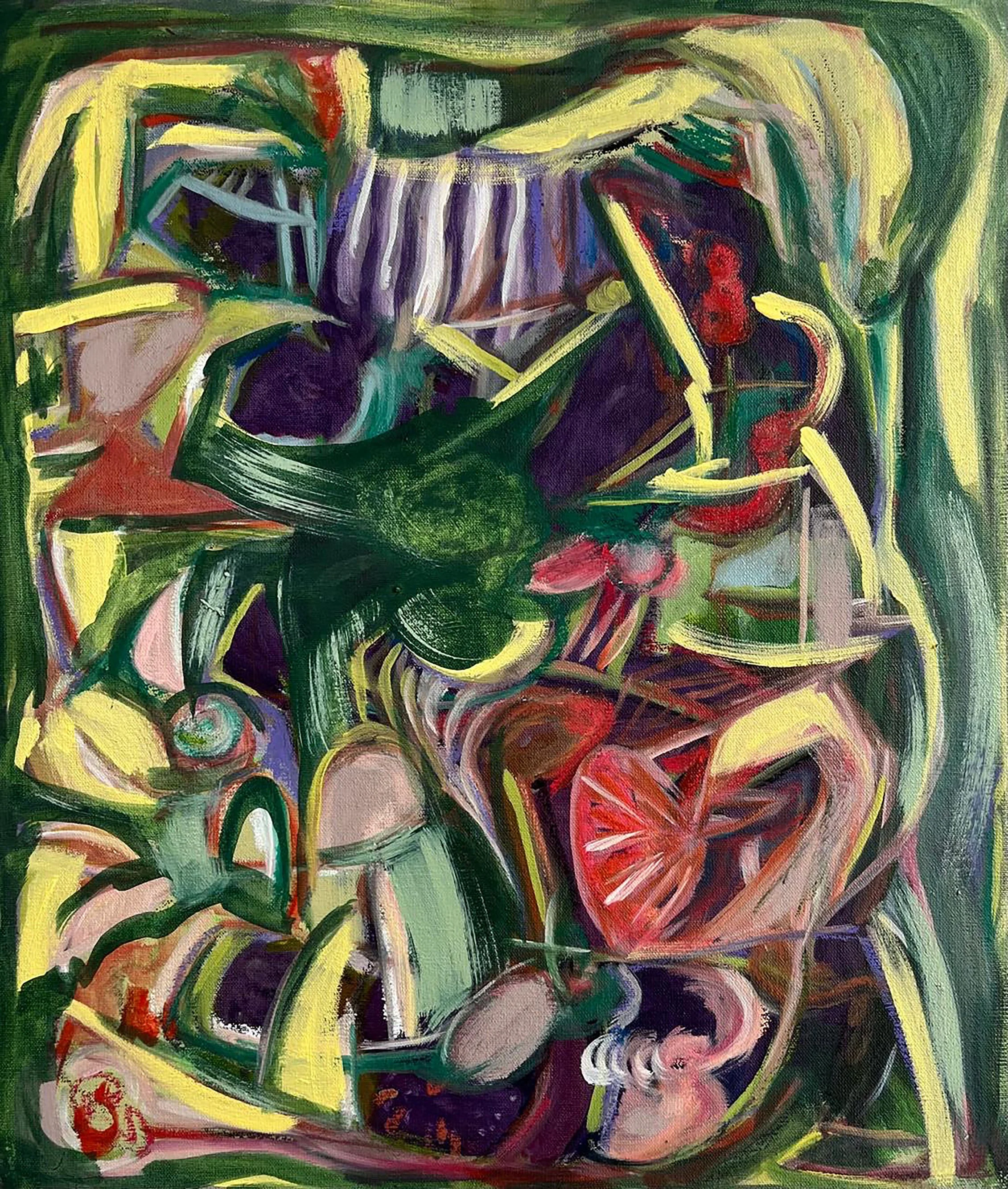 Faim, 2024 Oil in linen 35 x 30 cm