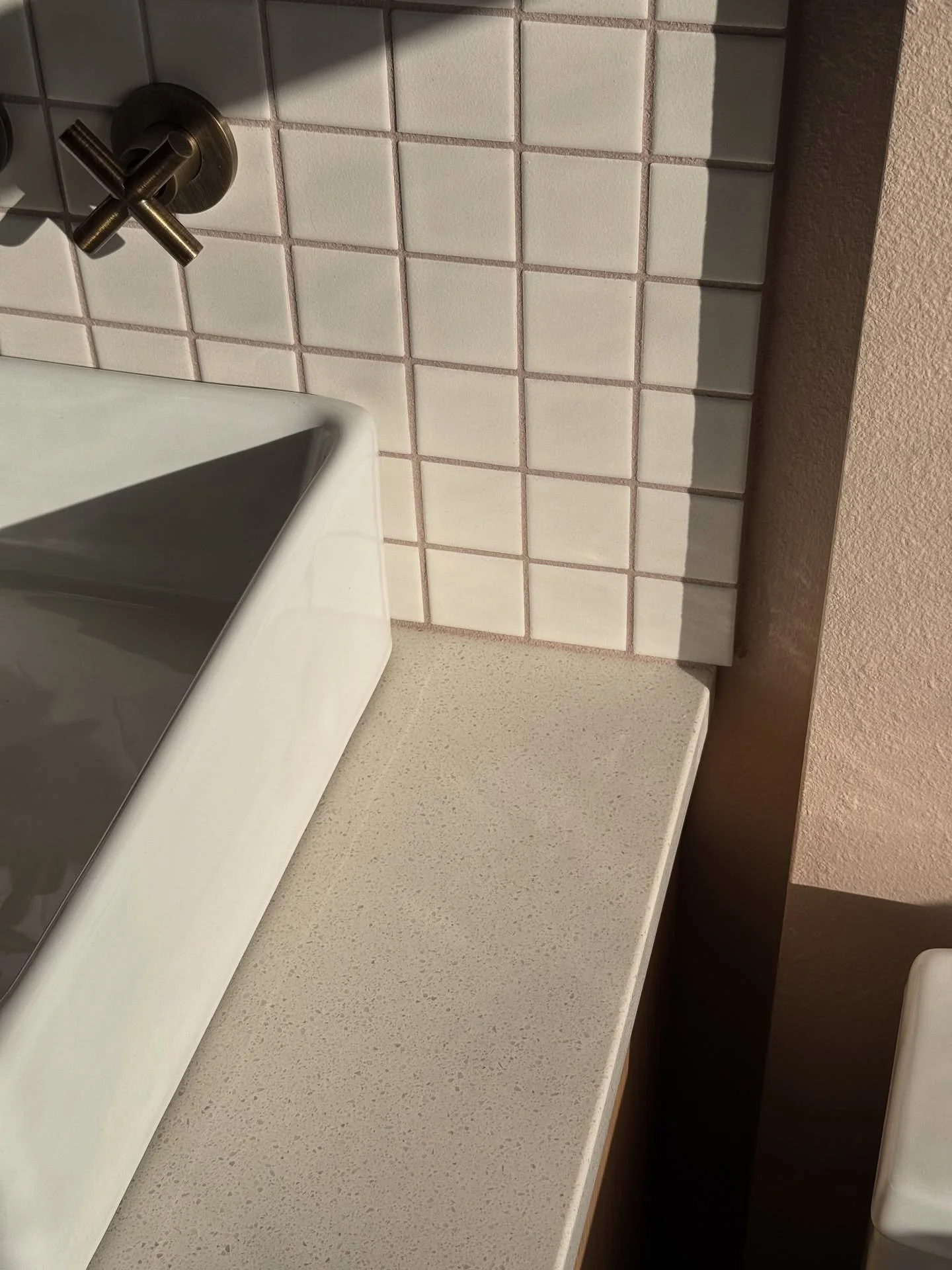 Matching the paint color and grout is one of my favorite moves we’ve ever made đŠ‍đł đ¤
#bathroom #bathroomdesign #bathroomremodel #bathroomrenovation #bathroomtile #pinkbathroom #interiordesign #interiordesigner #portlandoregon