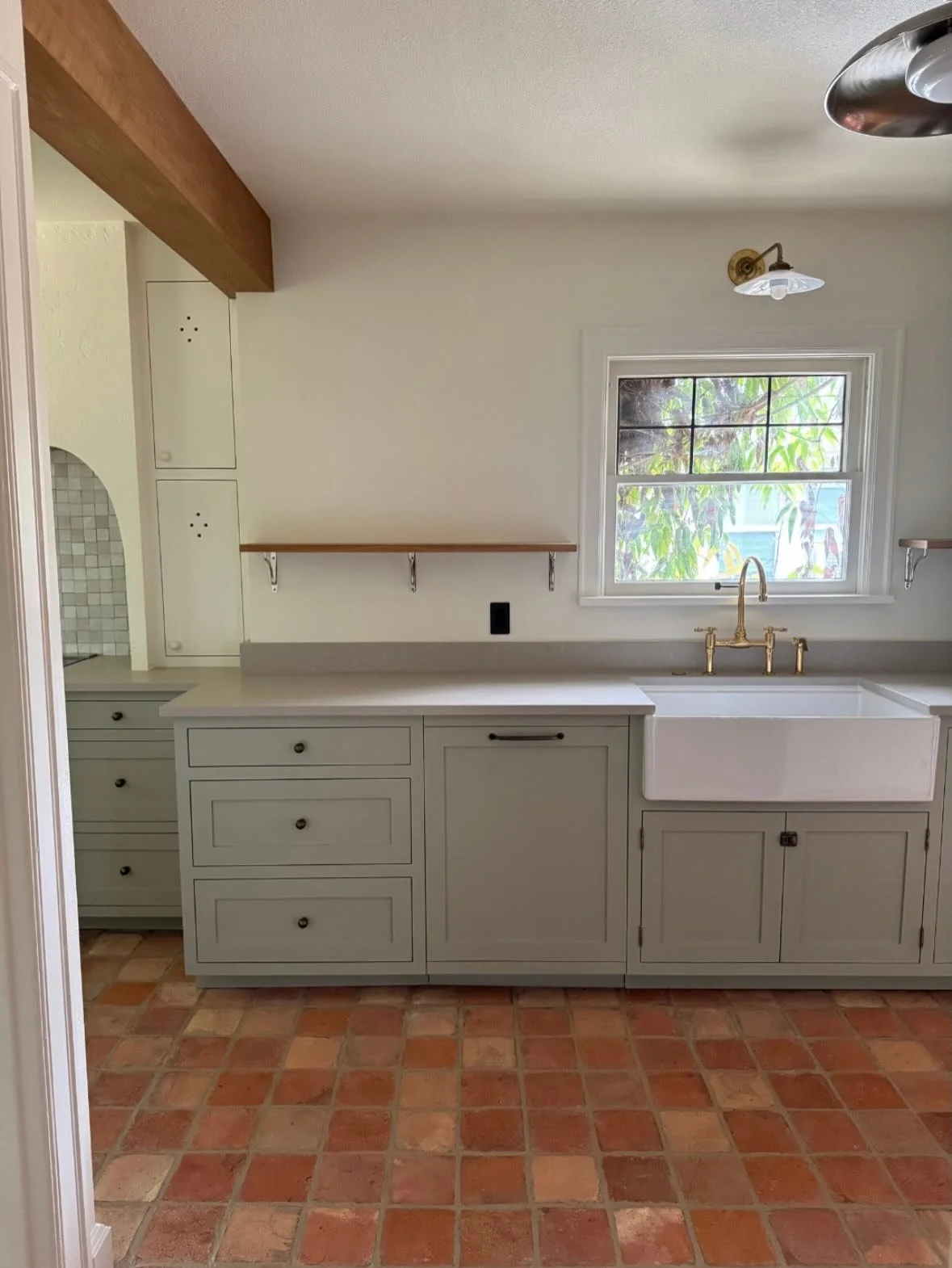 One of my favorite views of our last project. Swipe to see where we started at demo 😳 🪄 

#kitchenremodel #kitchendesign #beforeandafter #customkitchen #portlandoregon