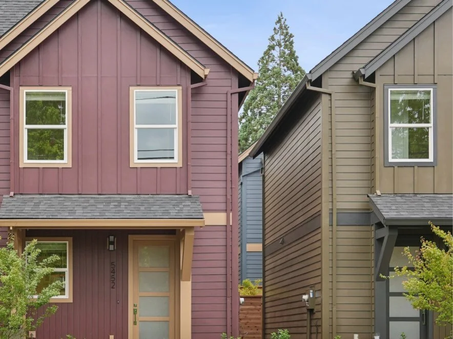 The Beaumont Cottages exterior palette was designed to create a neighborhood that feels established, rooted, and architecturally authentic rather than newly constructed. The color palette is derived from traditional earth pigments such as mineral gre