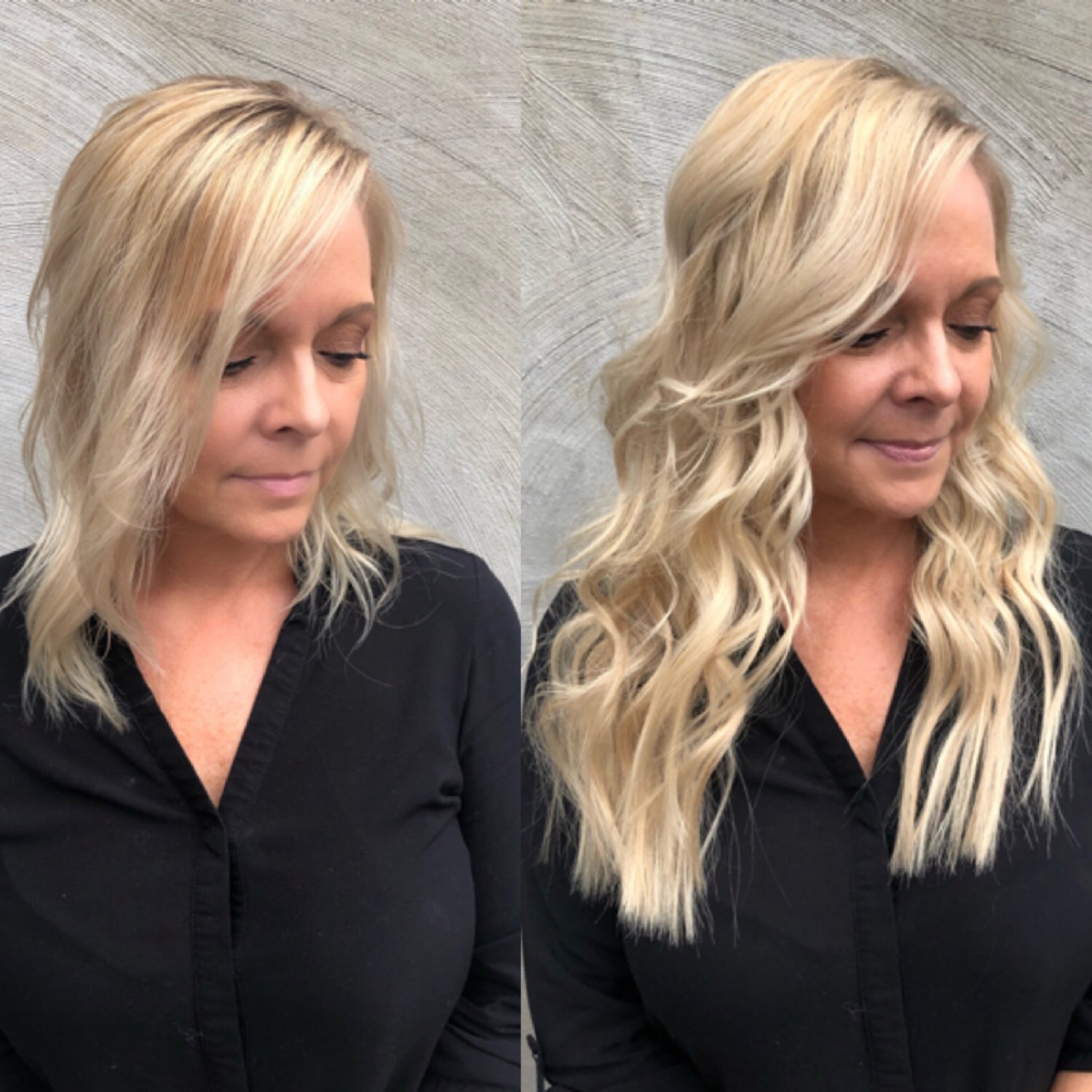 Hair Extensions: One Row vs Two — LB Extensions - Indy's Luxury ...