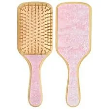 Flat paddle brush.