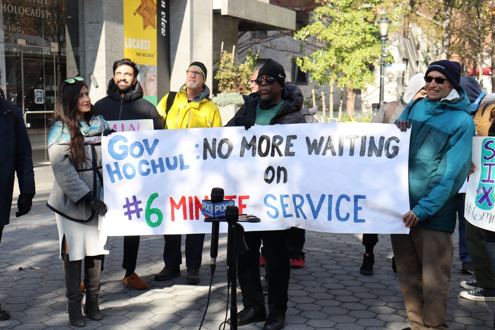 Coalition Rally for #6MinuteService