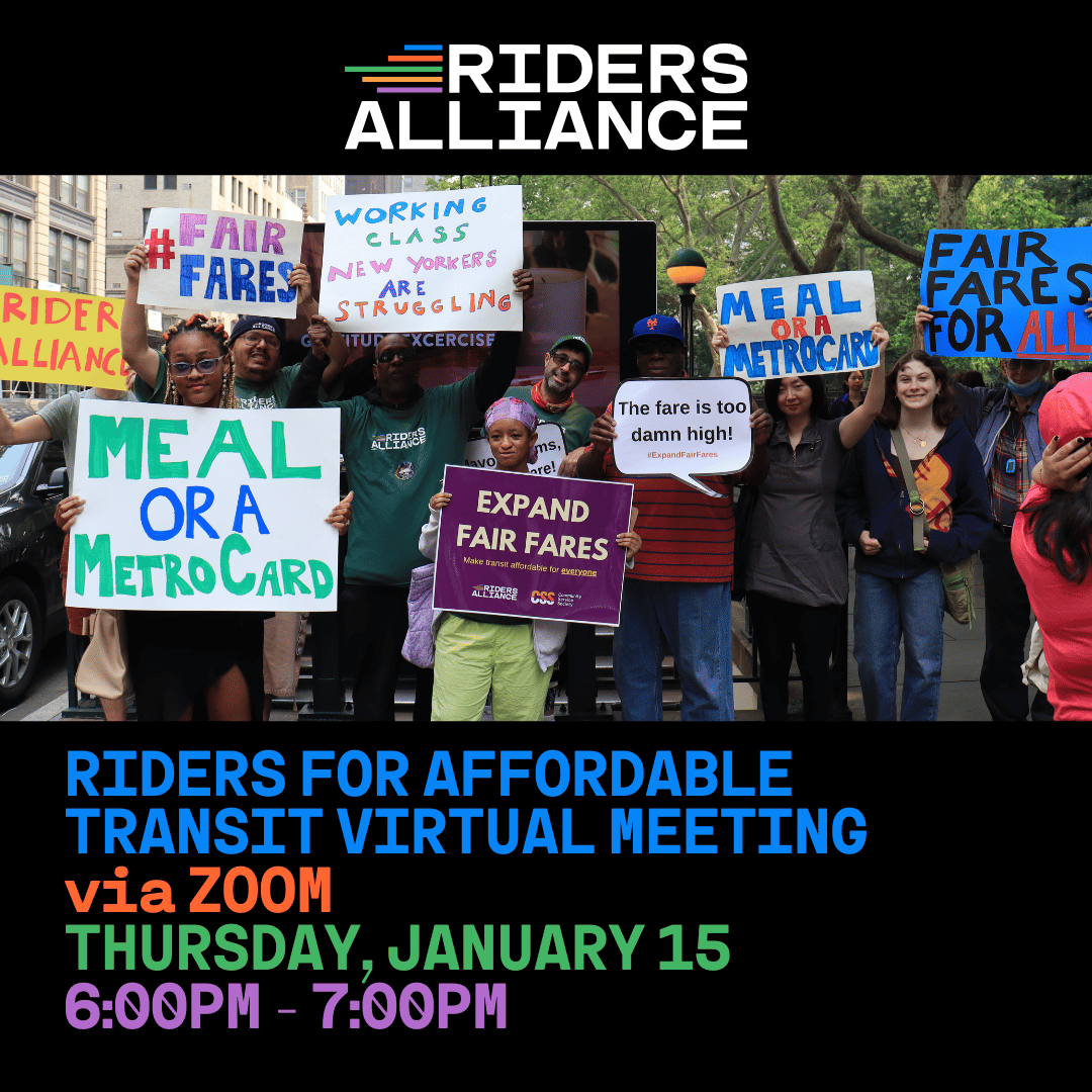 Riders for Affordable Transit Virtual Organizing Meeting