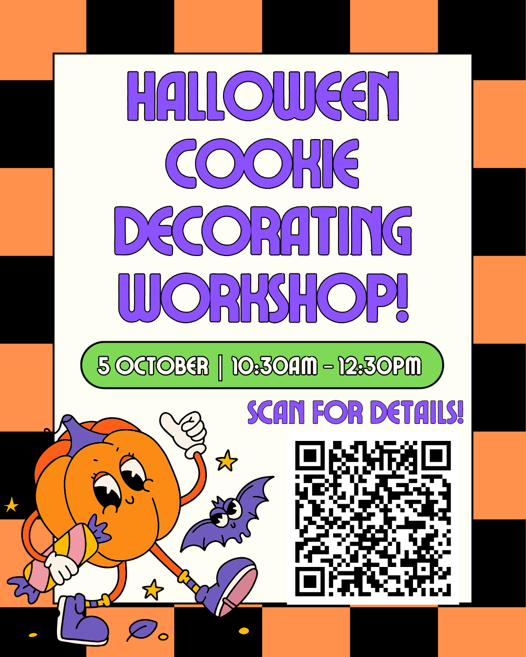 Halloween Cookie Decorating workshop