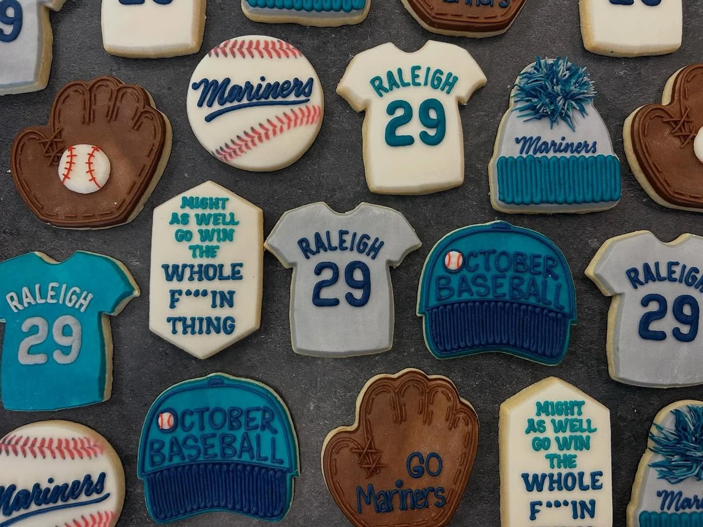 See ya at game ✋🏼! We have these cookies available in store while supplies last! Snag some before the big game Friday!