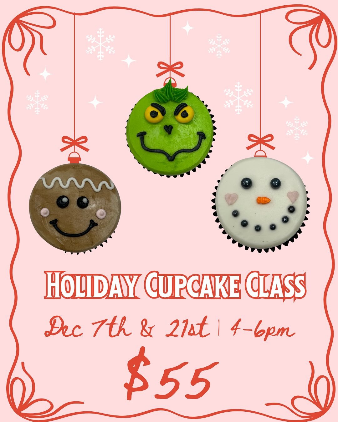 ✨CONTEST TIME!✨

Would you like to join us for one of our Holiday events? Tag the person you&rsquo;d like to take a class with, and you&rsquo;ll be entered to win 2 tickets to any December classes or workshop of your choice! 

Comment as many times a