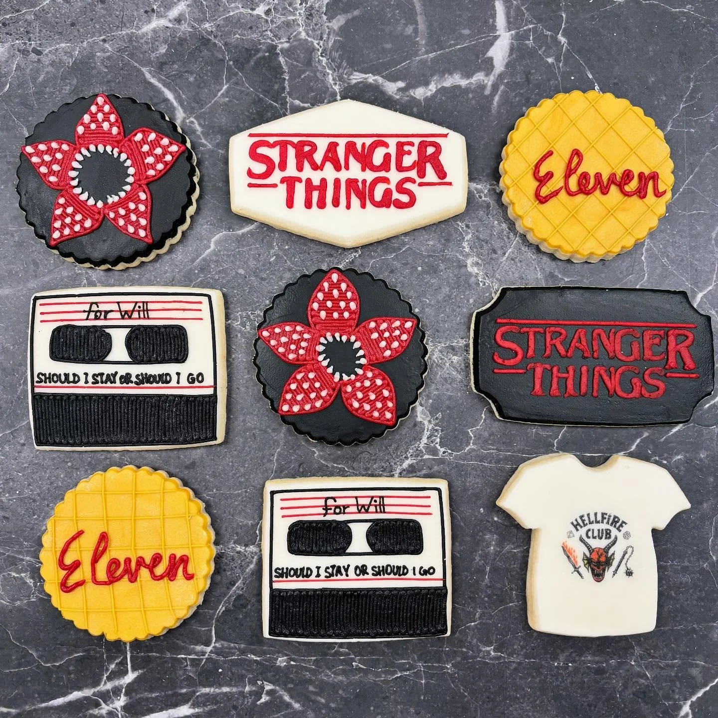 Who&rsquo;s watching the final season of Stranger Things tonight?! 

We&rsquo;ve got a selection of cookies to celebrate the premiere, come grab some for your watch party before we close at 3 today!!