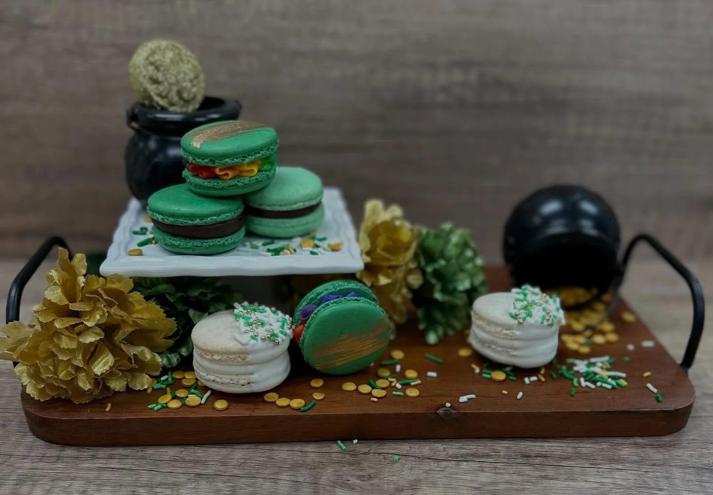 No pinching! We&rsquo;ve got on our green. 🍀💚