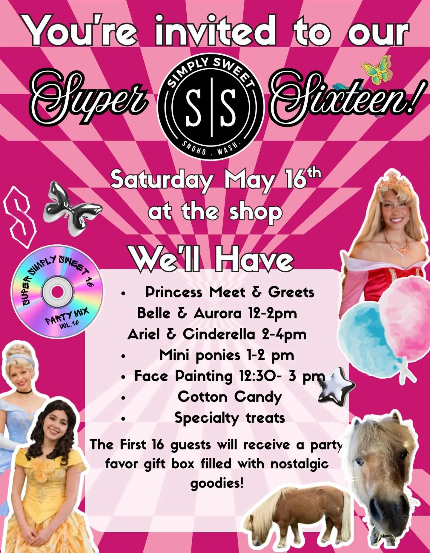 (If you saw the post before this where I forgot to put the date of the event&hellip;no you didn&rsquo;t 🤫🤫)

See you at the shop THIS SATURDAY 😅