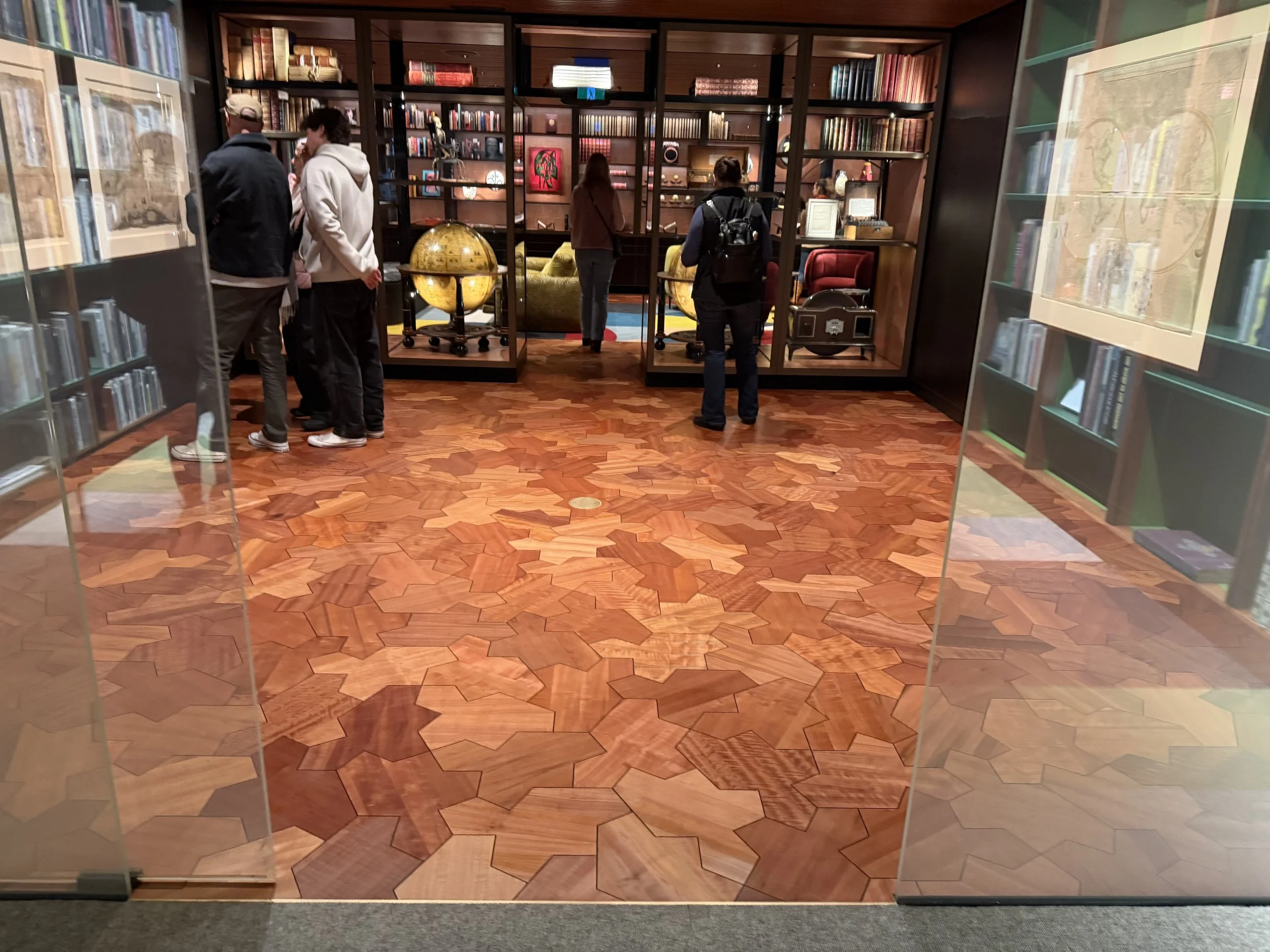 MONA - Aperiodic Floor Tiles (based on the Einstein Monotile) - design + development + layout