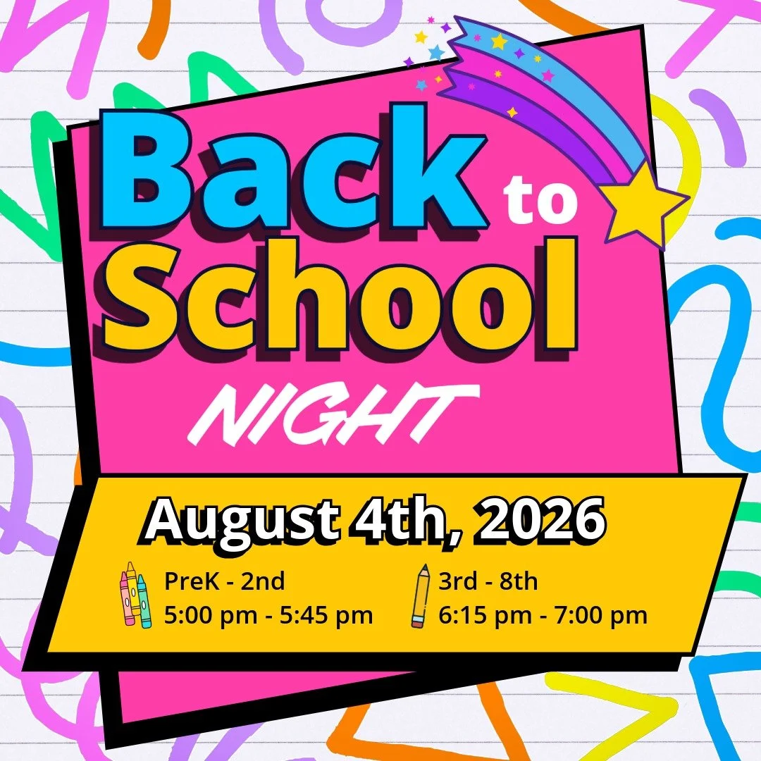 Back to School Night &amp; Supply Lists